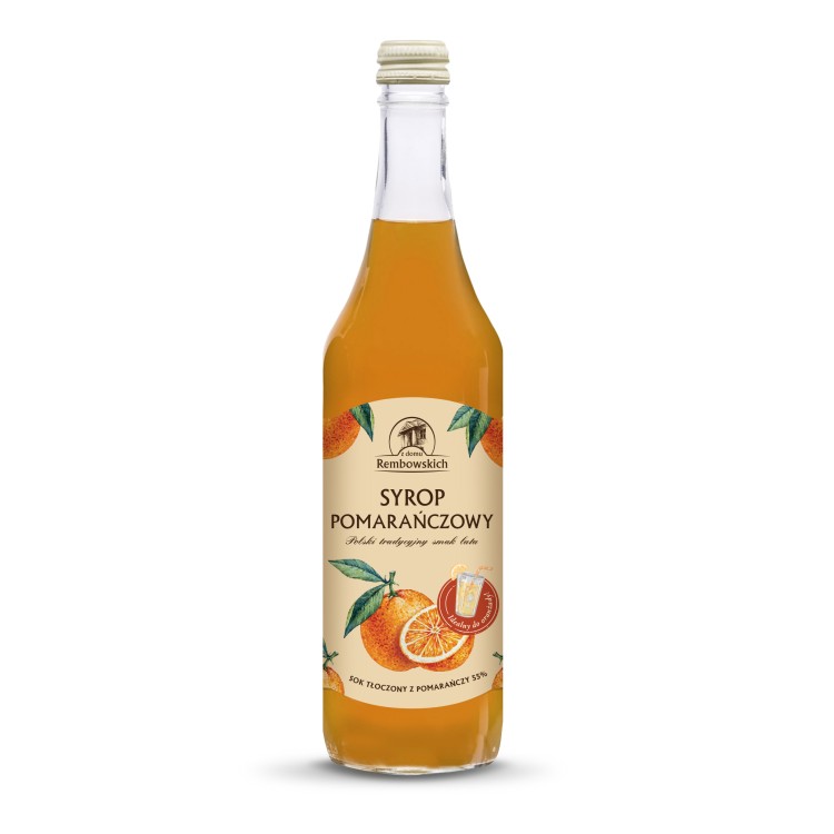 Syrop pomarańczowy 500 ml