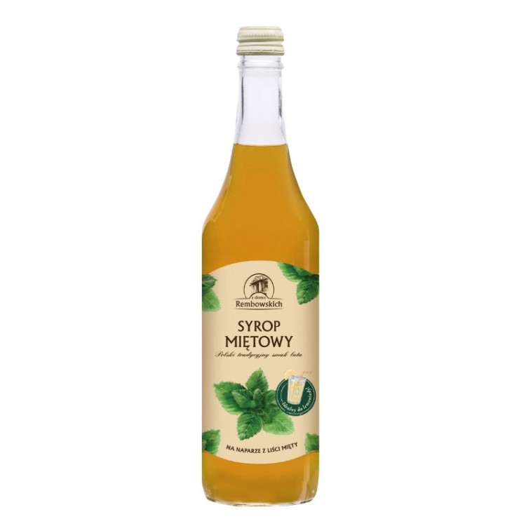 Syrop miętowy 500 ml Syrop miętowy 500 ml
