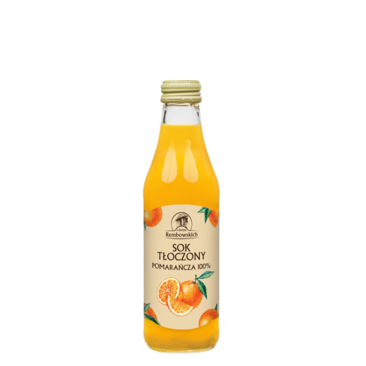 Sok pomarańczowy tłoczony 250 ml Sok pomarańczowy tłoczony 250 ml