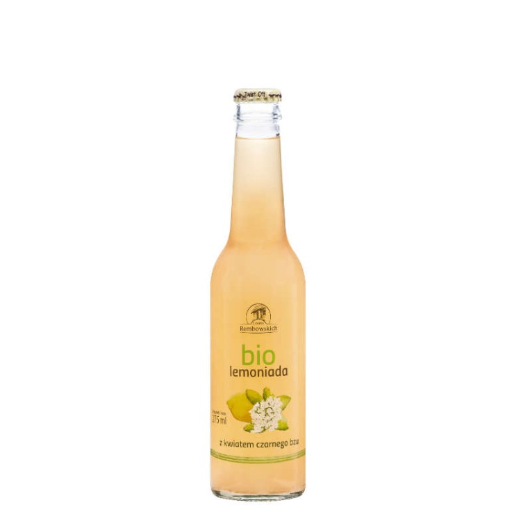 Bio lemoniada z kwiatem czarnego bzu 275 ml Bio lemoniada z kwiatem czarnego bzu 275 ml