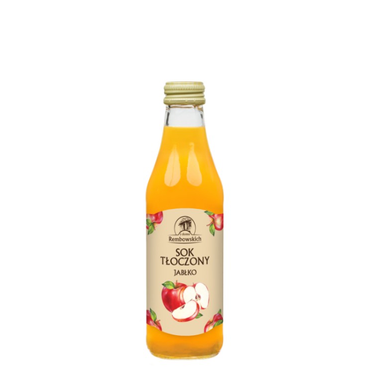 Sok jabłkowy tłoczony 250 ml Sok jabłkowy tłoczony 250 ml